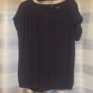 Navy blue blouse